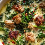 creamy italian sausage and kale soup recipe