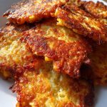 crispy cheddar corn potato fritters