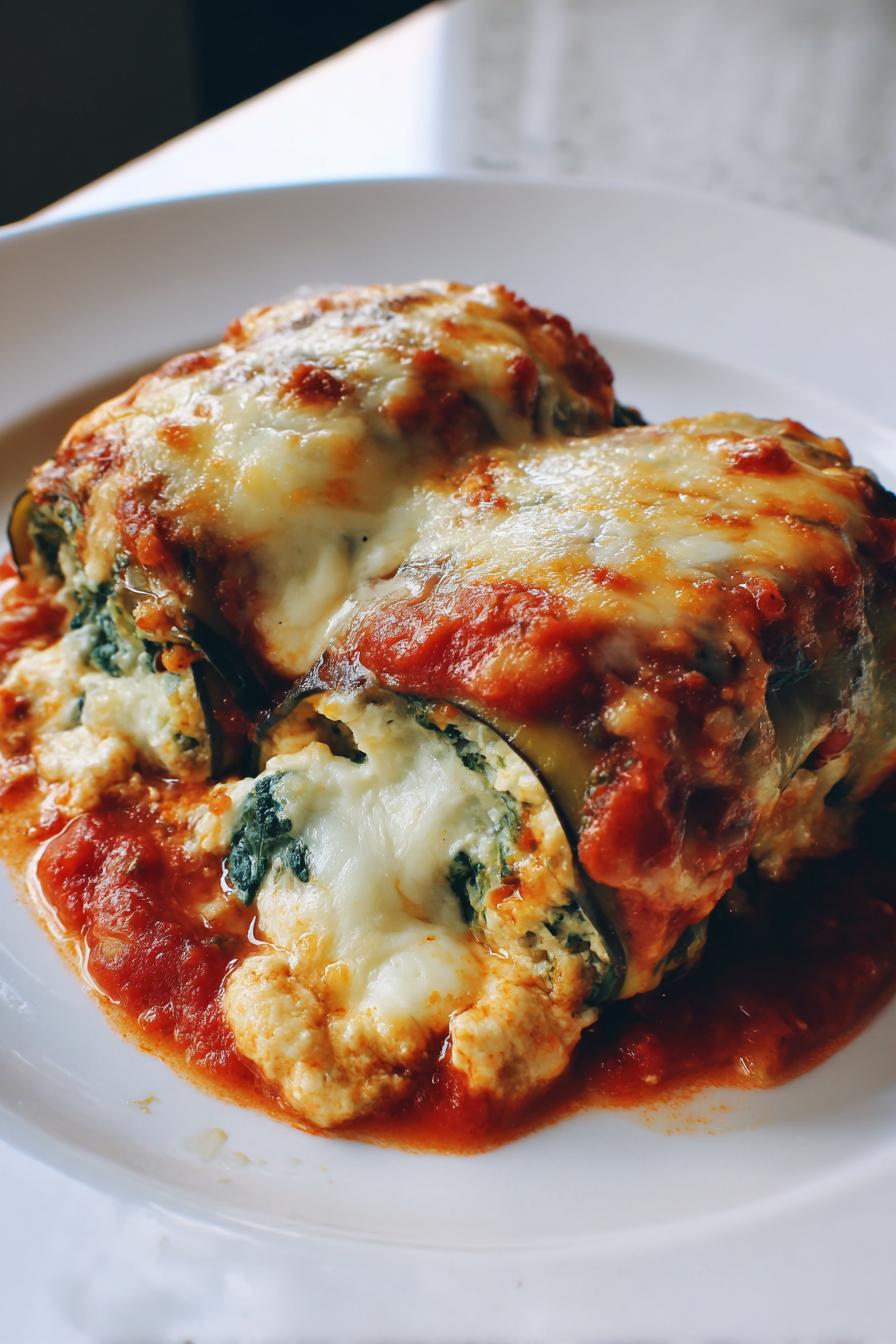 eggplant rollatini healthy meal