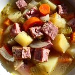 slow cooker ham and potatoes